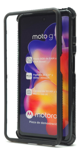 Funda 3 En 1 Para Moto G24 Power Case Protector Bumper Rudo