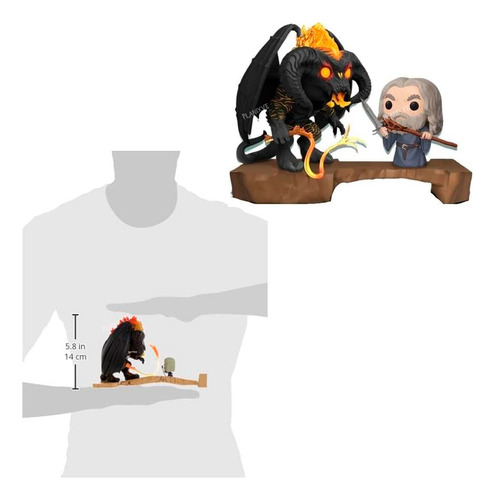 Funko Pop El Señor De Los Anillos Gandalf Vs Balrog