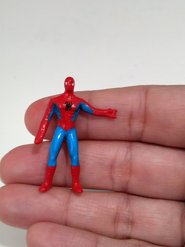 Muñeco Spiderman /hombre Araña Miniatura (jack Sorpresa) (Usado)