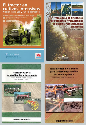 Fitosanitario + Sembradora + Herramientas Labranza + Tractor