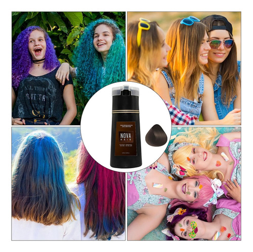 Shampoo Tintura Cabelo Nova, Shampoo Cabelo Nova E
