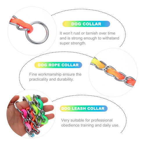 Collar Para Mascotas Con Cadena Para Perros Walk The Dog