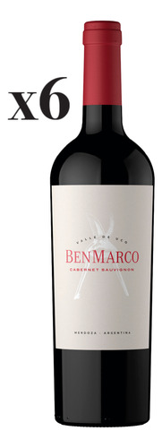 Vino Tinto Benmarco Cabernet Sauvignon Pack X 6