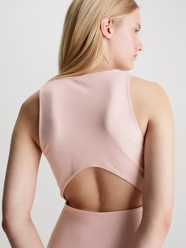 Vestido Racerback Milano Rosado Calvin Klein
