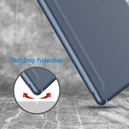 Funda iPad 10.2 Jetech Con Soporte Alto Azul Marino