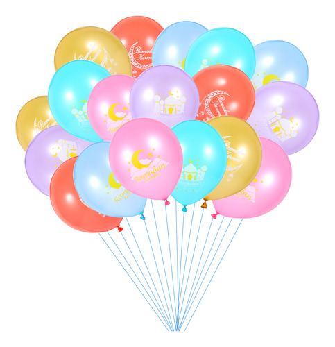 Hermoso Juego De Globos, 24 Unidades, Adorables Accesorios P