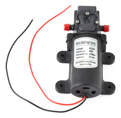 Bomba De Diafragma 24v 60w Mini Agua Eléctrica 5l/m Micro 1.