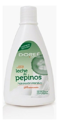 Doree Leche De Pepinos Hidratacion 300 Ml Crema Corporal