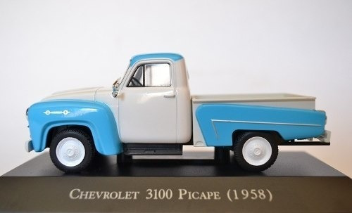 Imagem 2 de 5 de Miniatura Chevrolet Brasil 3100 1958 Escala 1/43 Carros Ines