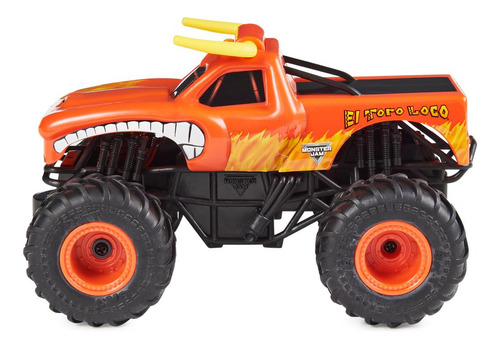 Monster Jam El Toro Loco Remote Control 6060517 Color Naranja