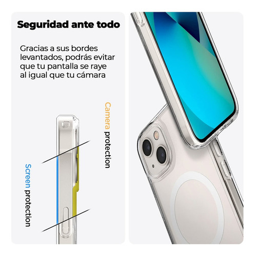 Capa Magsafe Reforçada À Prova De Choque Para iPhone 13 Mini