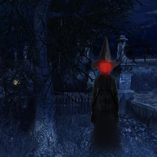 Brujas Iluminadas De 1,5 M Con Estacas Decoraciones De