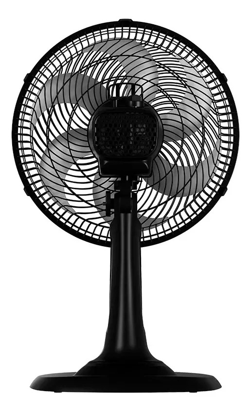 Ventilador Mesa 30cm Preto Ventisol 6 Pás Turbo Volts Pás Cinza Diâmetro Material Das Pás Plástico