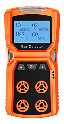 Medidor De Gas Queenly-multi O2 H2s Co Lel 4 En 1 Ox