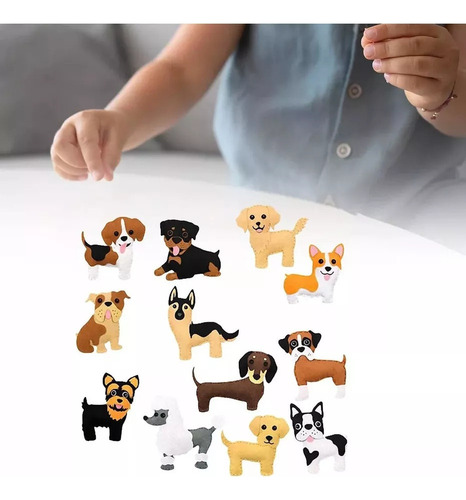 - Kit De Costura Diy De Fieltro Con Forma De Animal For