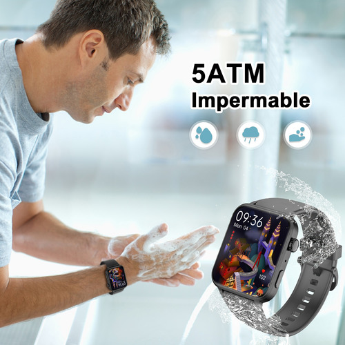 Reloj Smartwatch Inteligente Llamada Juego Asistente De Voz