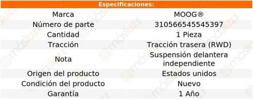 Cople Direccion Dodge Ram 3500 94-02 Moog