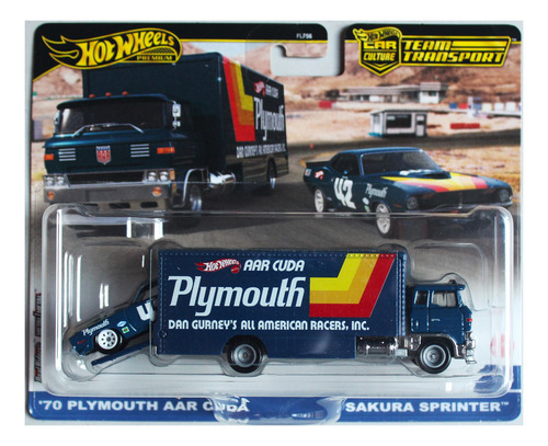 - Hot Wheels Team Transport 2024 Mix 2 '70 Plymouth Aar Cuda