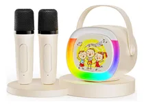 Comprar Máquina De Karaoke Para Niños Con Microfonos Inalámbricos