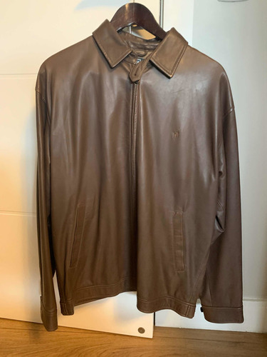 jaqueta de couro polo ralph lauren