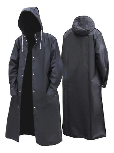 Poncho Impermeable Reutilizable Con Capucha De Secado 2xl