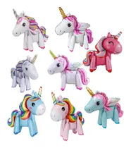 Comprar 8 Globos Unicornio Deco Cumpleaños Eventos Infantiles
