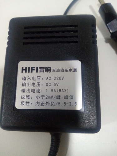 Fuente De Poder Hifi, 5v 1.5a 