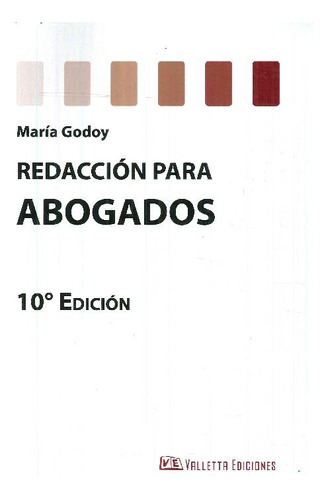 Libro Redacción Para Abogados De María  Godoy