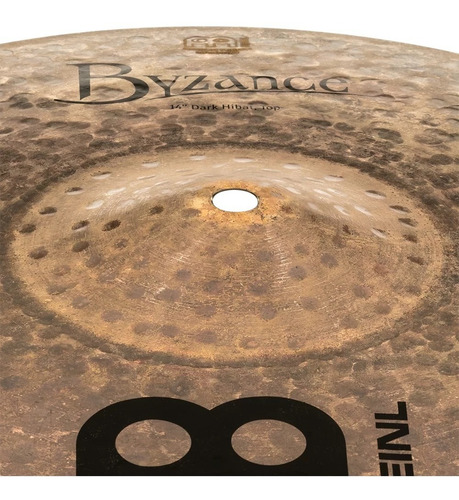 Imagen 5 de 6 de Platillo Meinl Byzance 14 Hihat Dark Series B14dah