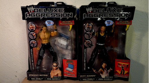 Wwe Deluxe Aggression Johnny Nitro & Jeff Hardy