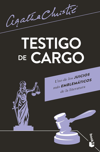 Testigo de cargo, de Christie, Agatha. Serie Biblioteca Agatha Christie Editorial Booket México, tapa blanda en español, 2022