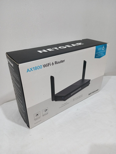 Enrutador Wifi 6 Netgear Ax1800, Modem Gamer, Router/gaming (Usado)