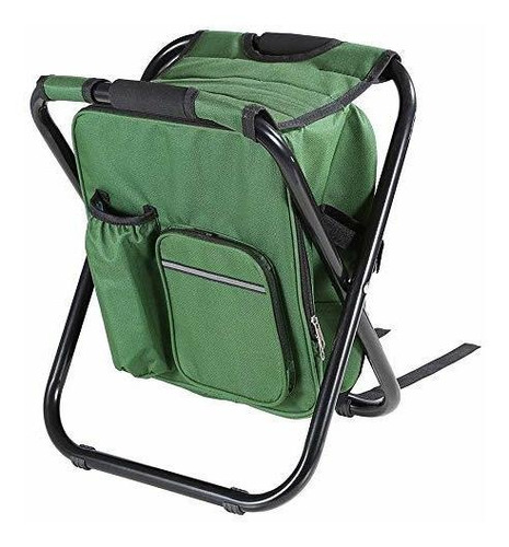 Silla De Mochila De Pesca, Silla De Camping Portátil, Vs2wv