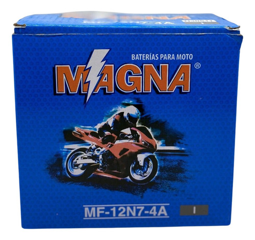 Batería Moto Magna Mf-12n7-4a Akt Evo 125 - Suzuki Gn 125