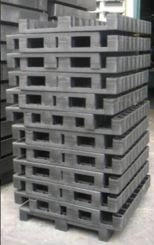 Imagen 2 de 3 de Paleta Plástica Recubierta Lisa Para Estantería Rack