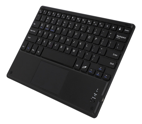 Teclado Bluetooth Inalámbrico Ultradelgado Con Panel Táctil