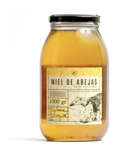 Miel De Abejas 100% Pura Colombiana 1000gr El Melario