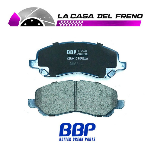 Pastilla De Freno Delantera Mitsubishi Eclipse 2.4 2004-2005