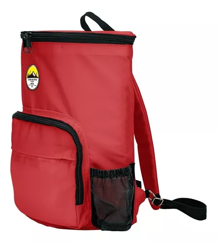 Mochila Amarela Cooler Térmica Bolsa 15 Litros Ice Flex