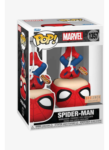 Funko Pop! Marvel Spider-man 1357 Boxlunch Exclusivo