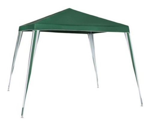 Carpa Toldo Poliéster 3x3 Mt Verde Metal Y Poliester