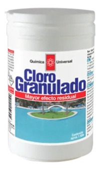 Cloro Granulado 60% De Piscina 1 Kg Química Universal