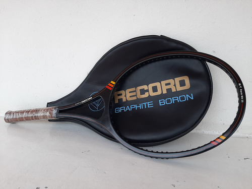 Raqueta Record Graphite Born -ind Argentina- Martinéz Negro 4 (Usado)