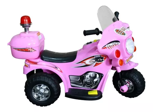 Moto Elétrica Infantil Sidecar com Banco de Carona Rosa 6V - brink+ em  Promoção na Americanas