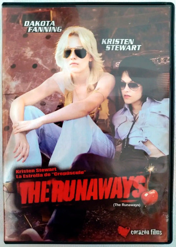 The Runaways Dvd Película Dakota Fanning Kristen Stewart 