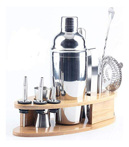 Set Barman Acero Inoxidable 11 Piezas