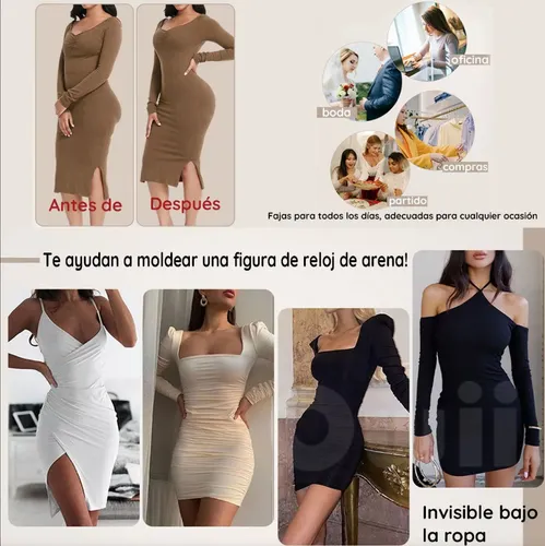 Fajas colombianas para vestidos deals