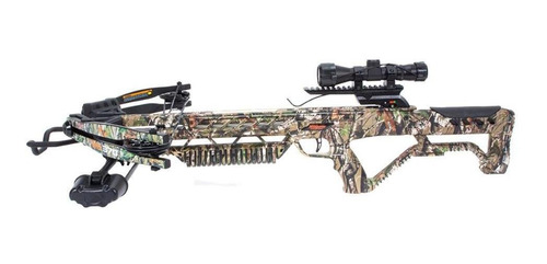 Imagem 2 de 7 de Balestra/besta Composta Wildgame Camo Barnett +luneta 370fps