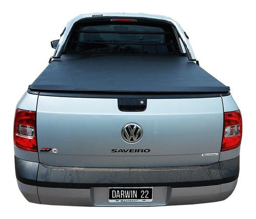 Lona Con  Estructura Aluminio Volkswagen Saveiro Cab Simple