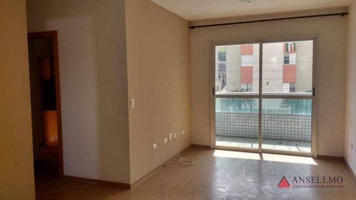 Apartamento Com 2 Dormitórios À Venda, 72 M² Por R$ 365.000,00 - Centro - São Bernardo Do Campo/sp - Ap1702